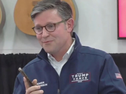 Speaker Johnson Puts Trump on Speakerphone At Rally For Van Epps In Tennessee District 7 Special Election