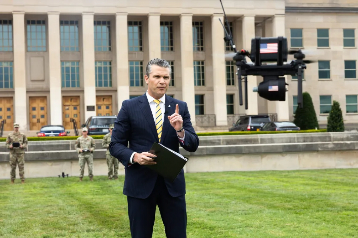 Pentagon Unveils Drone Dominance Program With ’Gauntlets | RealClearDefense