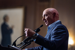 Sen. Kelly Rises as Foil to Trump