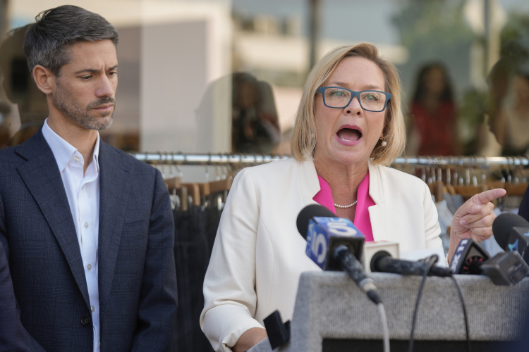 Los Angeles City Council member Traci Park AP