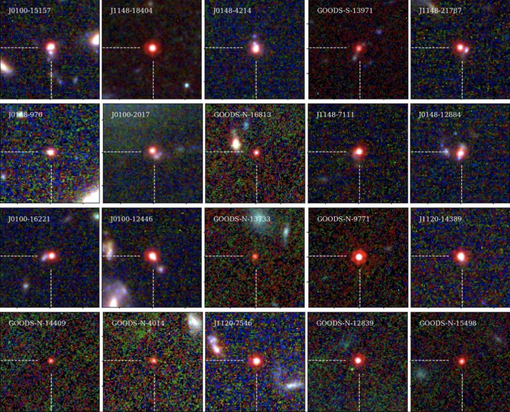 Mysterious 'Red Dots' Might Be Youngest Black Holes