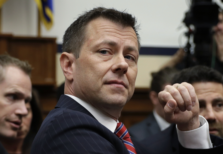 Trump Russia Probe Strzok AP