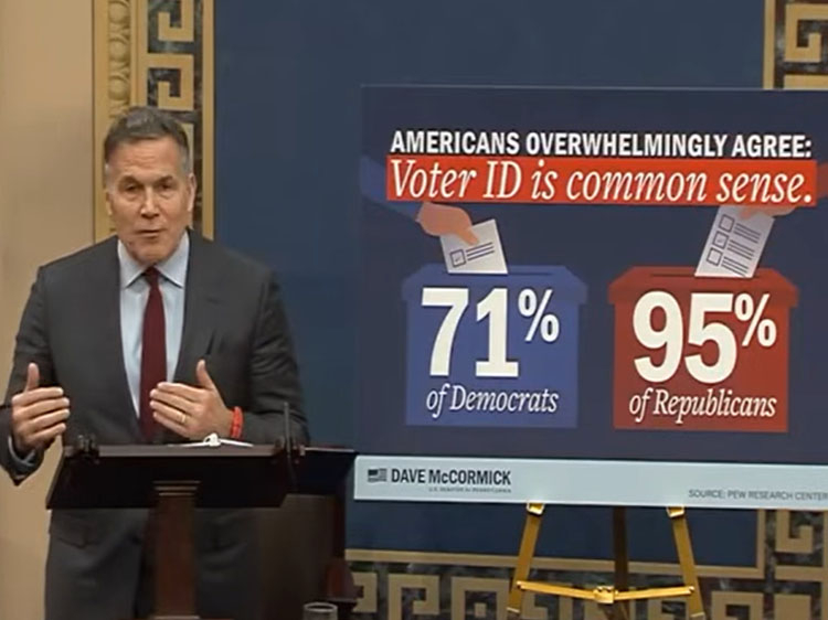 Sen. Dave McCormick on SAVE Act: If An 80-20 Issue Can’t Get 60 Votes, Something Is Amiss In The Senate | Video
