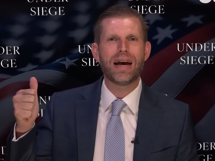 Eric Trump: This Wasn’t Politics, This Was Criminal Behavior | Video