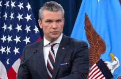 Secretary Hegseth Briefs Reporters On Iran: "We Are Punching Them While They're Down"