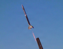 AFRL's Rapid-Built Liquid Rocket Engine Hits Supersonic