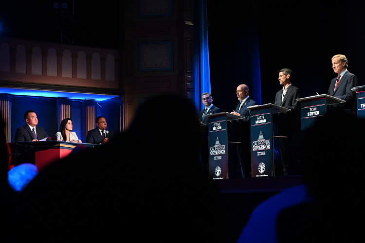 Dems Scramble After California Governor’s Debate Implodes ...