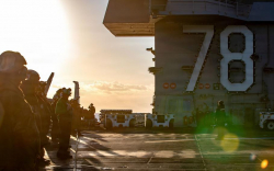 USS Gerald R. Ford Completes Repairs in Greece