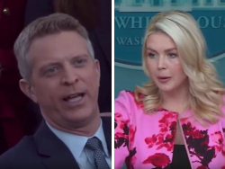 Reporter Asks WH: Why Is The President Threatening (In Writing) To Do War Crimes In Iran?