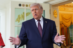 On Trump's Blasphemous Image, Battle With Pope Leo