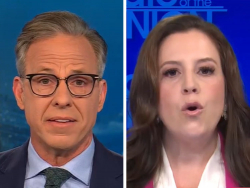 Tapper to Stefanik: You Condemn Students For Protesting Israel, But Support Trump's Threat To Destroy Iran's Entire Civilization?
