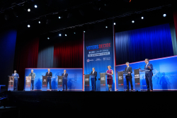 California's Problems Take Center Stage in Tense Debate