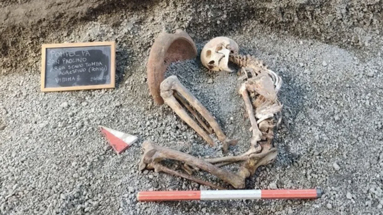 Discovery Reveals How Man Tried to Flee Vesuvius Eruption