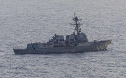 U.S. Intercept Iranian Attacks on 3 Navy Destroyers in Strait of Hormuz