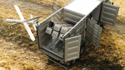 DARPA Pursuing Containerized Drone Swarms