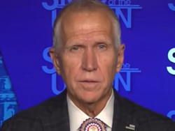 Sen. Thom Tillis: "Don't Call Me A Republican" If It Means Defending Trump's Positions On Iran, Russia, J-6