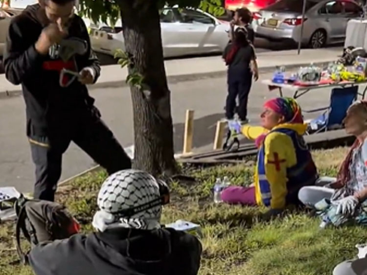 Nick Sortor Under Cover With Antifa “Support Staff”: New Jersey Anti-ICE Protests Are “Well Organized And Well-Funded” | Video Nick Sortor Under Cover With Antifa “Support Staff”: New Jersey Anti-ICE Protests Are “Well Organized And Well-Funded” | Video