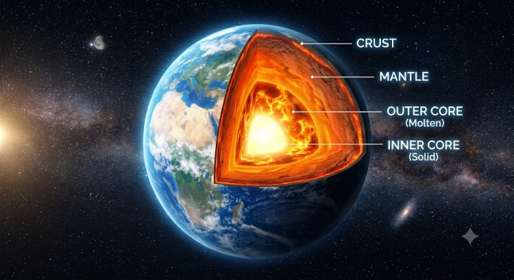 A Quiet Quantum Revolution in Earth's Deep Interior