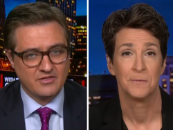 Chris Hayes and Rachel Maddow Say They Didn't Believe Graham Platner Last Month When He Said There Were No More Scandals Waiting