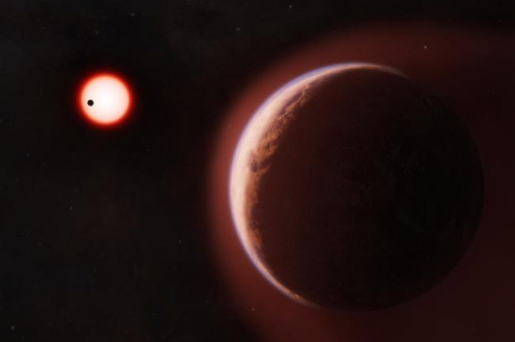 First Atmosphere Detected on Habitable-Zone Rocky World