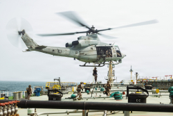 U.S. Marines Board Tanker Stepping Up Maritime Pressure on Iran
