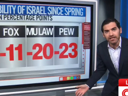 Enten: "The General Electorate Has Turned Against Israel"