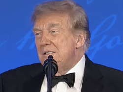 Trump At WHCD: RFK Jr. Personally Ran Over The Cow In His Car And Brought It Here For You To Eat Tonight