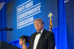 As Bombs Fall in Iran, Trump Bombs in Washington