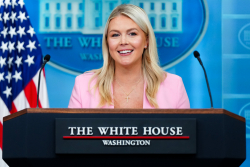 Karoline Leavitt, Trump's Happy Warrior