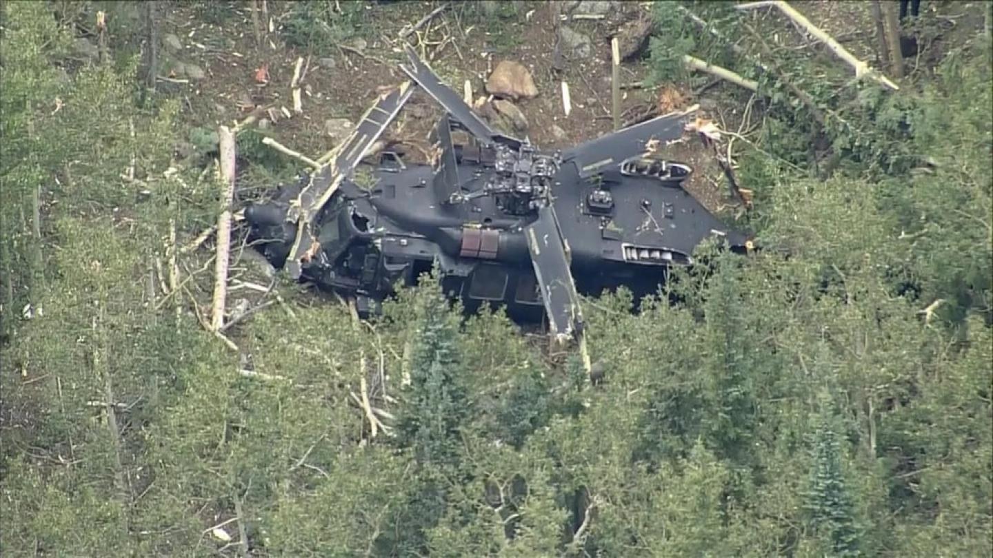 160th SOAR MH-60 Black Hawk Crashes in Colorado