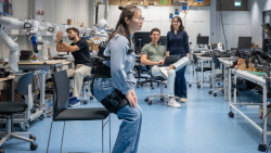 Lightweight, Soft Exosuit Makes Moving Easier for Old People